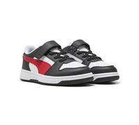 PUMA Zapatillas bajas REBOUND SLAM LO. Color Blanco/Negro/Rojo