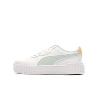 PUMA Zapatillas Blancas/Azul Chica Carina 3.0, blanco, 32 EU