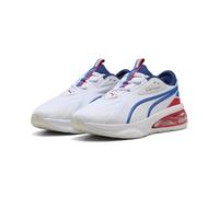 PUMA Zapatillas BMW M Motorsport Solar Unisex 43, White Cool Cobalt Pop Red Blue