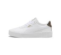 Puma Zapatillas Carina 3.0 Animal Flair para Mujer, 3 0 Animal Flair Oro Blanco, 40.5 EU