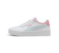 Puma Zapatillas Carina 3.0 Jr para niña, Puma Cristal de mar Blanco, 38.5 EU