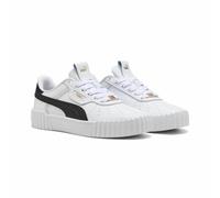 PUMA Zapatillas Carina 3.0 Luxe. Color blanco/negro