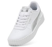 PUMA Zapatillas Carina 3.0 Metálico Whisper para mujer, Calzado, Blanco, 35.5 35.5