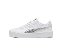 PUMA Zapatillas Carina 3.0 Metálico Whisper para mujer, Calzado, Blanco, 40