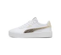 PUMA Zapatillas Carina 3.0 Metálico Whisper para mujer, Calzado, Blanco, 40.5