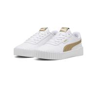 PUMA Zapatillas Carina 3.0 Metálico Glam para mujer, Calzado, Blanco, 36