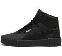 PUMA Zapatillas Carina 3.0 Mid WTR para Mujer, Negro Plata, 38 EU