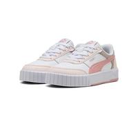 PUMA Zapatillas Carina MIA Niños 28, White Rosy Outlook Jasmine Flower Pink