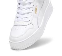 PUMA Zapatillas Carina Street Mid para mujer, Calzado, Blanco/Dorado, 38 38