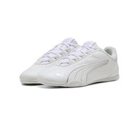 PUMA Zapatillas Catch Soleil Mujer 35.5, White Silver Feather Gray Metallic