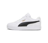 PUMA Caven 2.0, Zapatillas Unisex adulto, Puma White-Puma Black-Gold, 39 EU