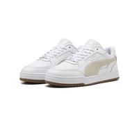 PUMA Zapatillas Caven III Plus Unisex 43, White Silver Fog Gum Beige