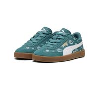 PUMA Zapatillas Club II Era Super Niños 35, Emerald Ice White Green