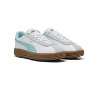 PUMA Zapatillas Club Klassika. Color Blanco/Azul Claro