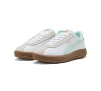 PUMA Zapatillas Club Klassika Mujer 40.5, White Mint Melt Vapor Gray Green