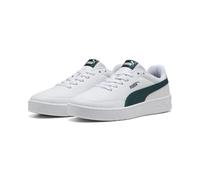 PUMA Zapatillas Court Classic Clean Unisex 40, White Dark Green