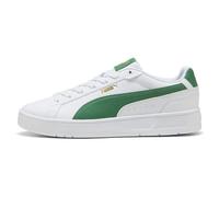 PUMA Zapatillas Court Classic Unisex 40, White Archive Green Gold