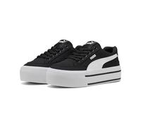 PUMA Zapatillas Court Classic Vulc Platform Mujer 40.5, Black White