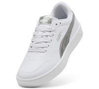 PUMA Zapatillas Court Lally Metallic Whisper Mujer 37, White Silver Metallic