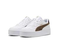PUMA Zapatillas Court Lally Skye Feline Mujer 40, White Soft Taupe Chocolate Fondue Brown
