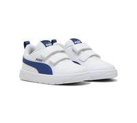 PUMA Zapatillas Courtflex V3. Color blanco/azul
