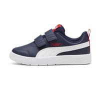 PUMA Zapatillas Courtflex V3 Niños 31.5 Navy White Red Blue