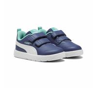 PUMA COURTFLEX V3 V INF, Zapatillas Unisex bebé, Blue Crystal White-Aquatic, 22 EU