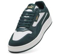 PUMA Tenis Court Classic Street SD Unisex, Puma Blanco Verde Terreno, 42.5 EU