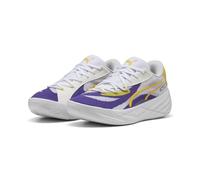 PUMA Zapatillas de Baloncesto All-Pro Nitro™ LA Unisex 42.5, Team Violet Pelé Yellow Purple
