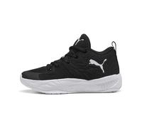 PUMA Zapatillas de baloncesto Court Pro 3 Mid juveniles, Calzado, Negro, 33