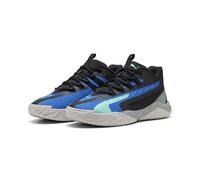PUMA Zapatillas de Baloncesto Dagger 2 Mid Unisex 43, Black Bluemazing Aquatic Blue Green