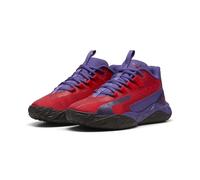 PUMA Zapatillas de baloncesto juveniles Dagger 2 Mid, Team Violet For All Time Red Black Purple, 38.5 EU
