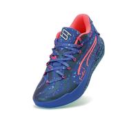 PUMA Zapatillas de baloncesto Stewie 4 Night Vision para mujer, Calzado, Vivid Azul/Electric Peppermint, 37.5 37.5