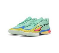 PUMA Zapatillas de baloncesto Stewie 5 Turbo para mujer, Accesoiros, Verde, 40.5