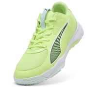 PUMA Zapatillas de balonmano Accelerate 4 juveniles, Calzado, Fizzy Light/Verde Terrain/Blanco, 33 33