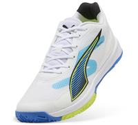 PUMA Zapatillas de balonmano Accelerate Turbo 4 Game On unisex, Calzado, Blanco, 46.5 46.5