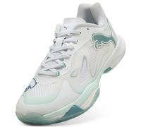 PUMA Zapatillas de balonmano Vantage NITRO™ Game On para mujer, Calzado, Blanco, 40 40