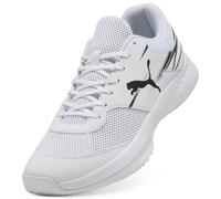 Puma Varion IIIndoor Court - Tenis Unisex, Blanco (Puma White)/Negro (Puma Black), 47 EU