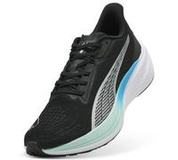 PUMA Darter Pro, Zapatillas para Correr de Carretera Unisex Adulto, Negro Silver Mint Melt Speed Blue, 48.5 EU