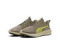PUMA Zapatillas de Correr SOFTRIDE Carson 38, Velvet Moss Loden Green Yellow Alert Brown