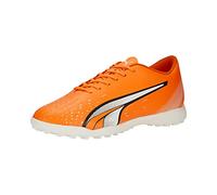 Puma Zapatillas de Entrenamiento Ultra Play Turf para Hombre, Ultra Orange White-Blue Glimmer, 41 EU