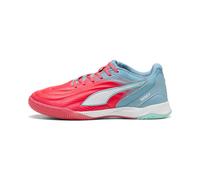 Puma IBERO V - Tenis de fútbol Unisex, Color Rojo Ultra Rojo, Color Aguamarina Polvoriento, Menta intensa, Talla 8 de Reino Unido