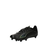 PUMA Ultra 6 Play FG/AG, Zapatillas de fútbol Unisex Adulto, Black Fizzy Light Green Terrain, 39 EU