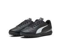 PUMA Unisex Kid's Vitoria II TT Jr Soccer Shoe, puma Negro, puma Blanco, 31 EU