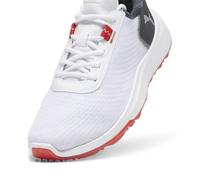 PUMA Fusion Crush Sport, Golf Shoe Hombre, White-Dark Coal, 41 EU