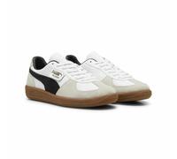 PUMA Zapatillas de piel Palermo. Color Blanco/Negro/Gris