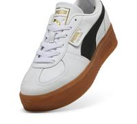PUMA Zapatillas de piel Palermo Elevata para mujer, Calzado, Blanco, 42.5 42.5