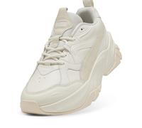 PUMA Zapatillas de piel Sophyr para mujer, Calzado, Warm Blanco/Alpine Snow, 37.5 37.5
