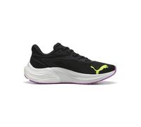 Puma - Electrify Nitro 4 WN, Zapatillas para Correr de Carretera Femenino, Puma Black-Yellow Alert,