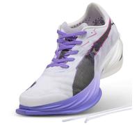 PUMA Zapatillas de running FAST-R3 DIGITOKYO para mujer, Sport, Blanco/Dark Amethyst/Negro, 39 39